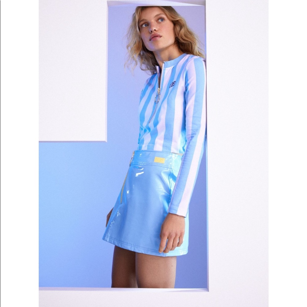 Fila Patent Mini Skirt